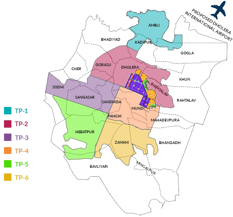 dholera-vilage-map